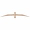 Ekena Millwork Bellingham Smooth Timber Gable Bracket, Douglas Fir, 72"W x 12"H x 1 1/2"D x 3 1/2"F, 4/12 Pitch GBW072X12X0204BEL00SDF - alternate 1